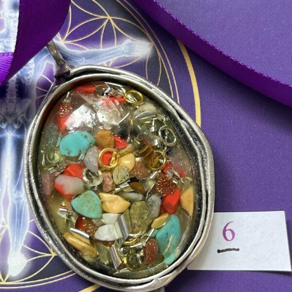 Solid Silver Pendant – 6