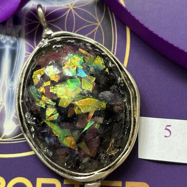 Solid Silver Pendant - 5