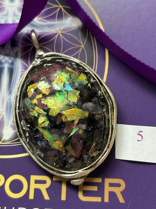 Solid Silver Pendant - 5