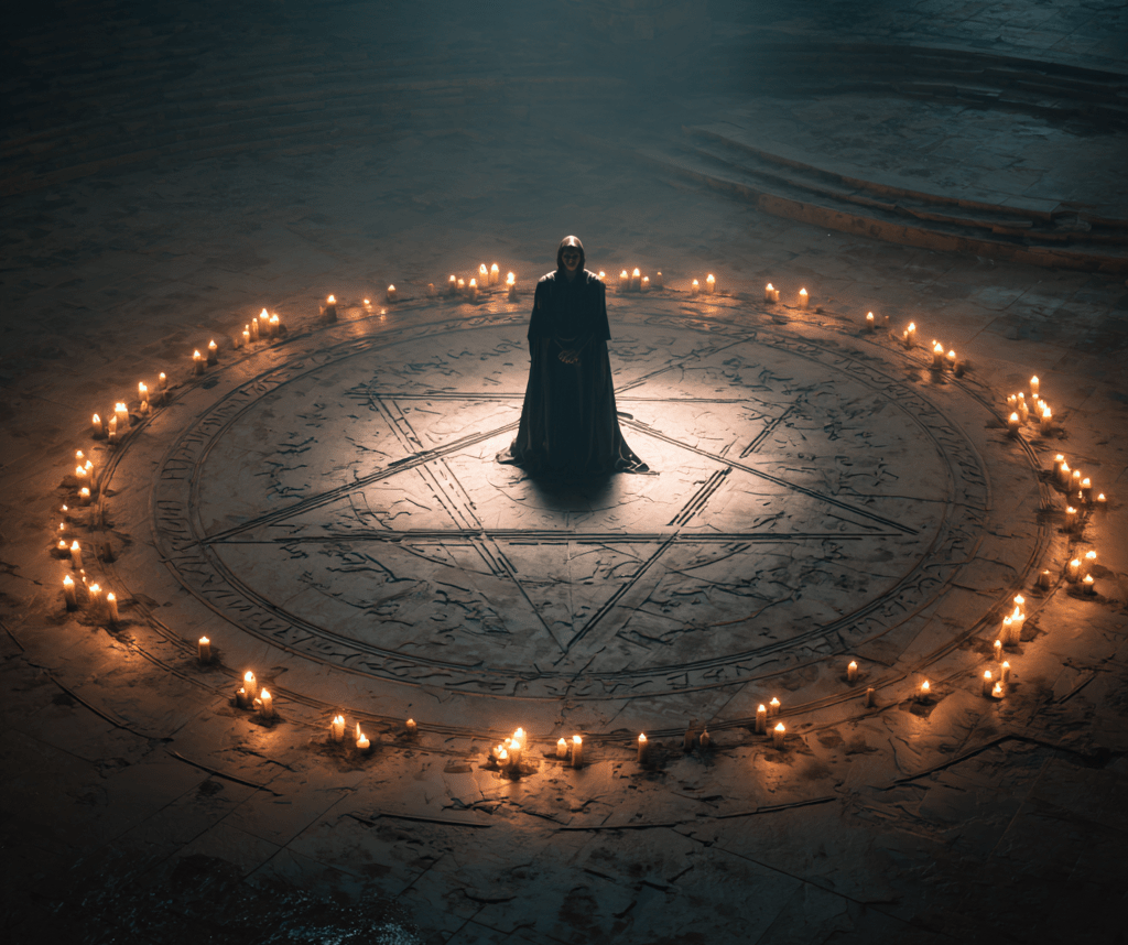 AI Pentagram circle