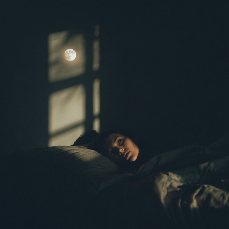 AI Full moon disrupting sleep