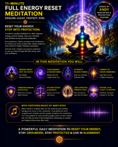 11 Minute Full Energy Reset Meditation Ground Clear Negative Energy Activate Spiritual Protection