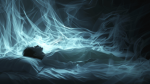 AI person_lying_peacefully_in_bed