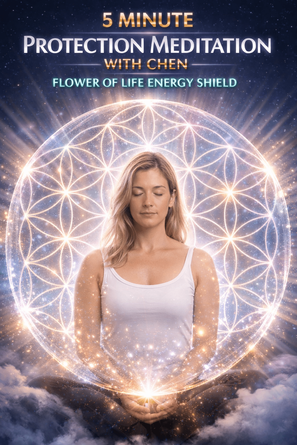 AI Flower of life 5 min meditation