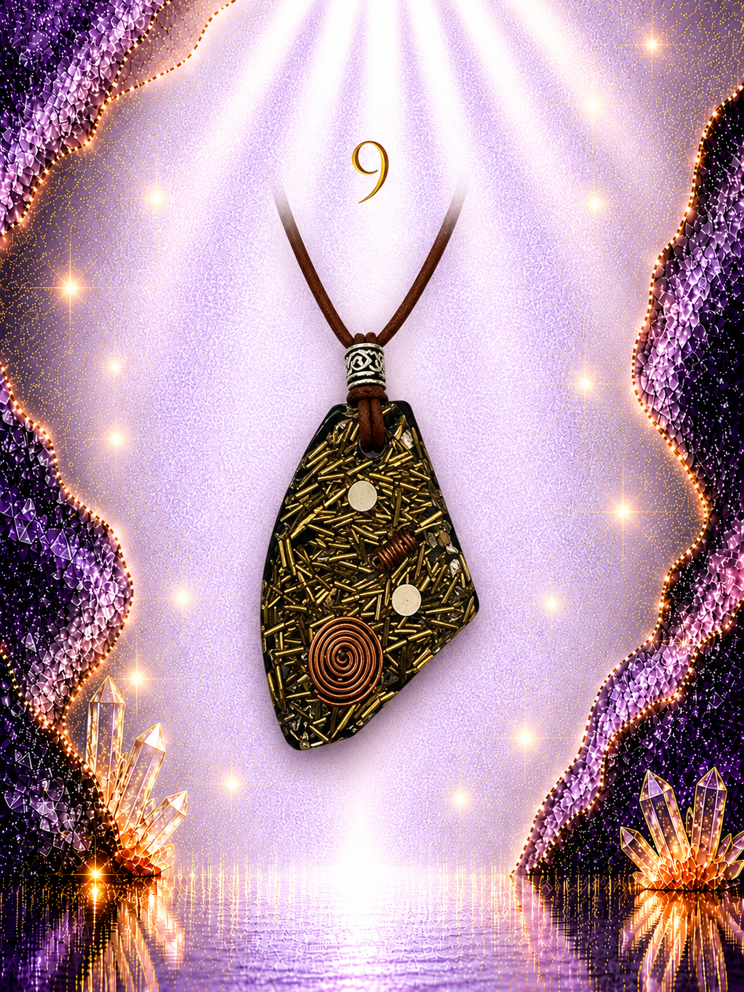 Sovereignty Shield Pendant - 9