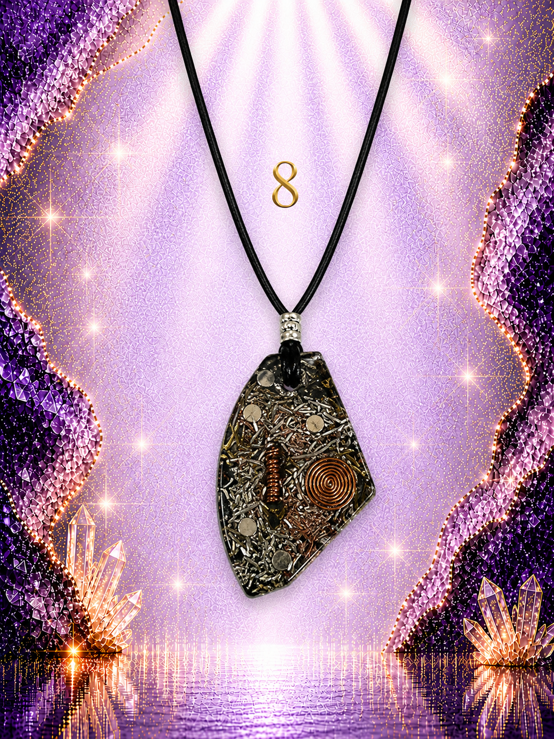 Sovereignty Shield Pendant - 8