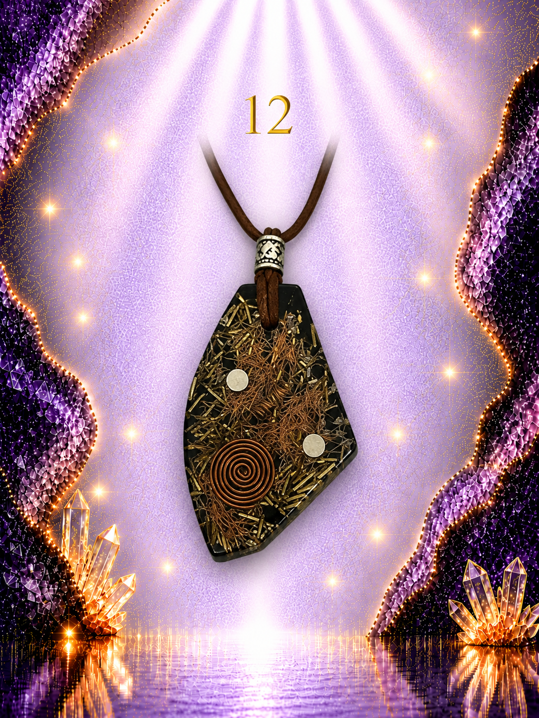 Sovereignty Shield Pendant - 12