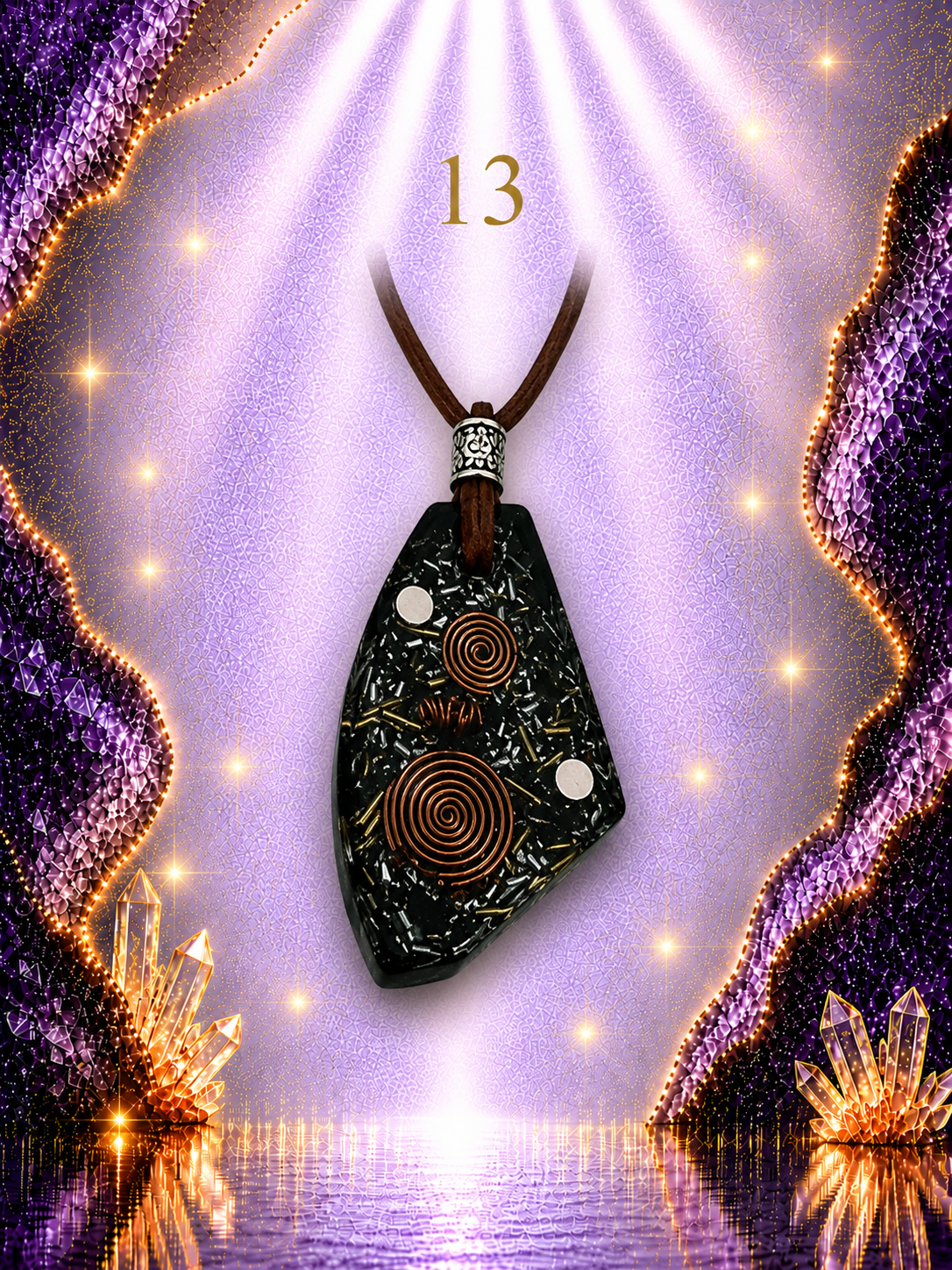 Sovereignty Shield Pendant - 13