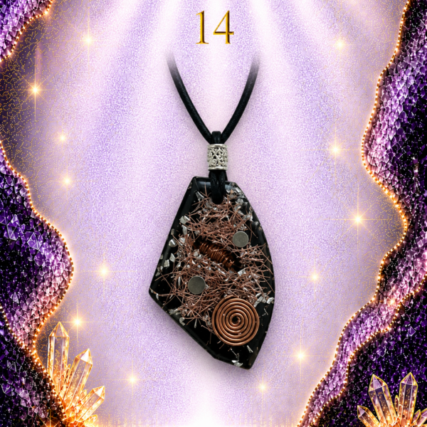 Sovereignty Shield Pendant - 14