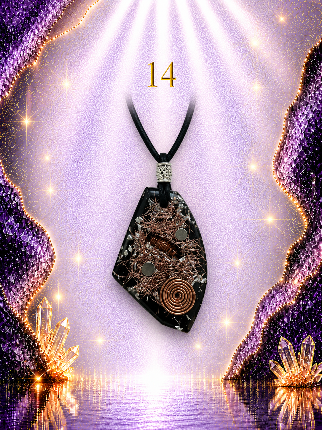 Sovereignty Shield Pendant - 14