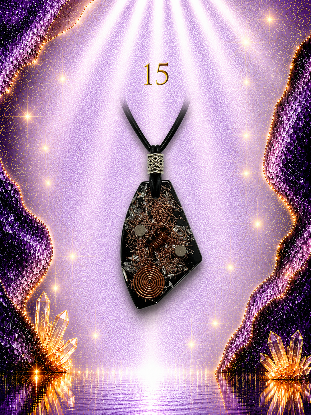 Sovereignty Shield Pendant - 15