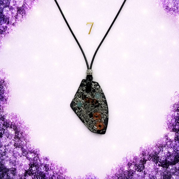 Small Sovereignty Shield Pendant - 7