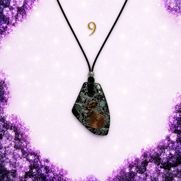 Small Sovereignty Shield Pendant - 9
