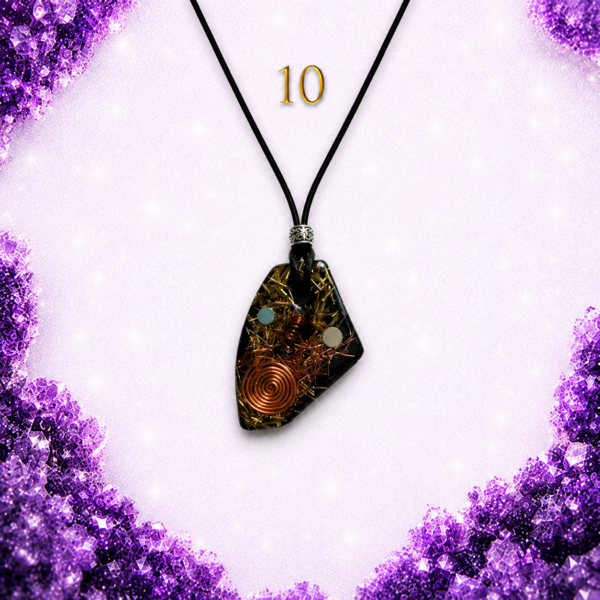 Small Sovereignty Shield Pendant - 10