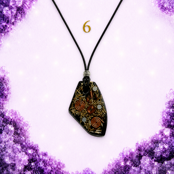 Small Sovereignty Shield Pendant - 6