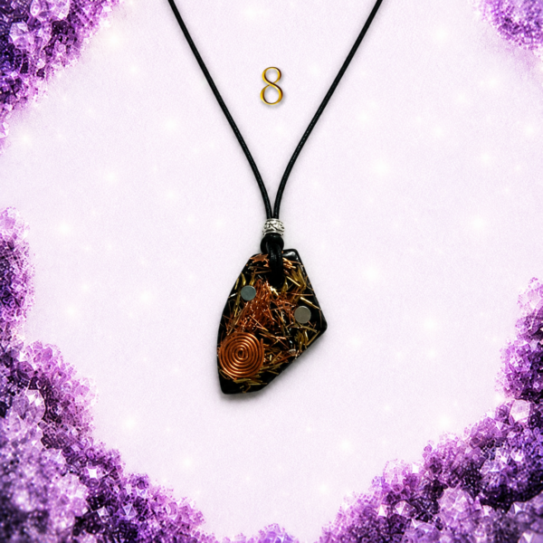 Small Sovereignty Shield Pendant - 8