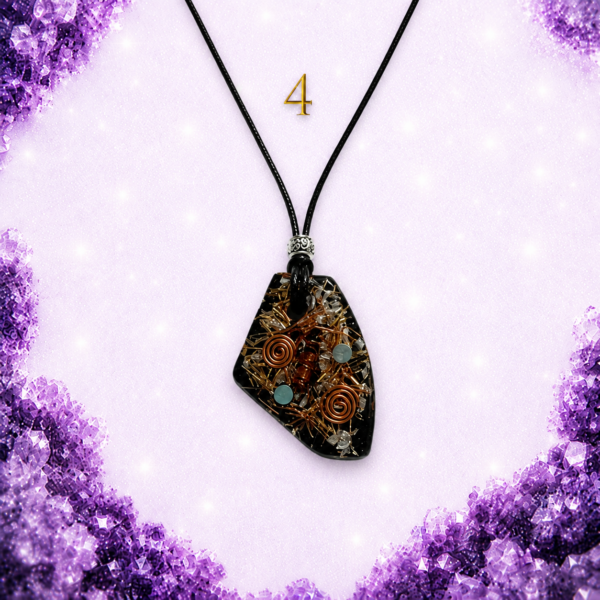 Small Sovereignty Shield Pendant - 4
