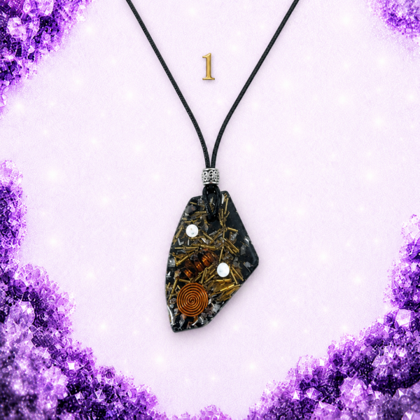 Small Sovereignty Shield Pendant - 1