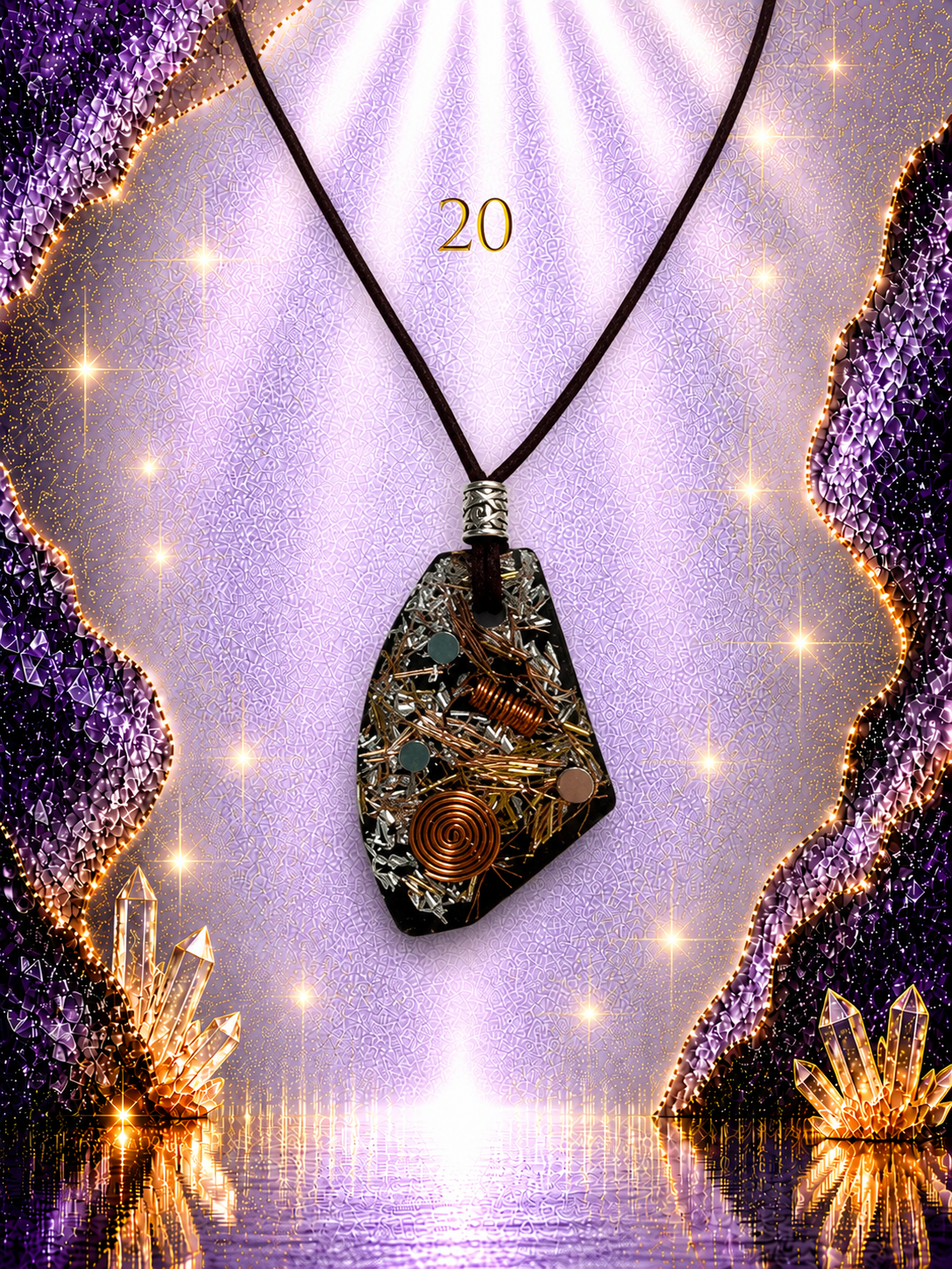 Sovereignty Shield Pendant - 20