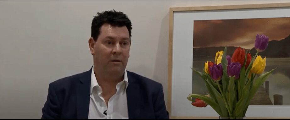 Andy Porter being interviewed by Ben Smith of Viral Films in 2017