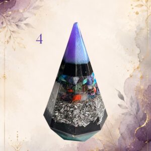 Protective Cone 15, handmade orgonite by Andy Porter