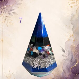 Protective Cone 18, handmade orgonite by Andy Porter