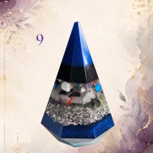 Protective Cone 20, handmade orgonite by Andy Porter