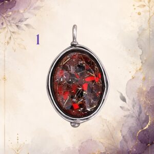 Protective Pendant 1, handmade orgonite by Andy Porter