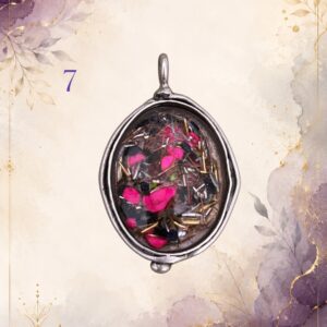Protective Pendant 7, handmade orgonite by Andy Porter