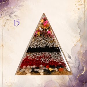 Pyramid 15, handmade orgonite by Andy Porter