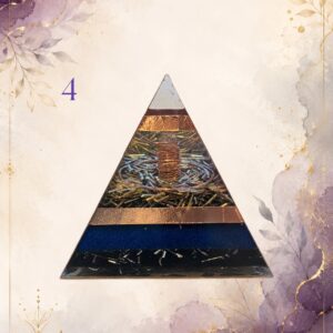 Pyramid 4, handmade orgonite by Andy Porter